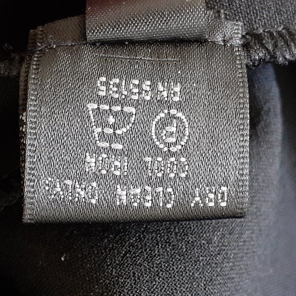 Lafayette 148 Wool Crepe Straight Leg Trouser Pant Black Size 10 - Picture 8 of 11